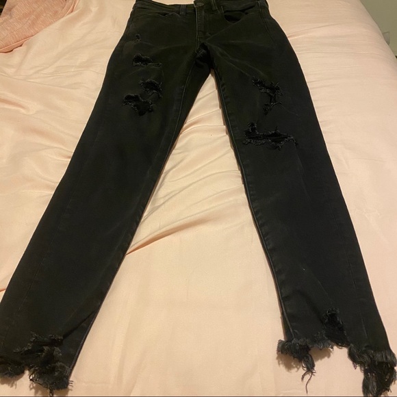 American eagle super high rises jegging crop - Picture 3 of 5